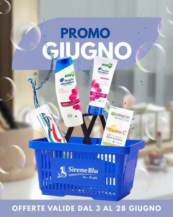 Volantino Sirene Blu | Promo giugno | 2026-06-03T00:00:00.000Z - 2026-06-28T00:00:00.000Z