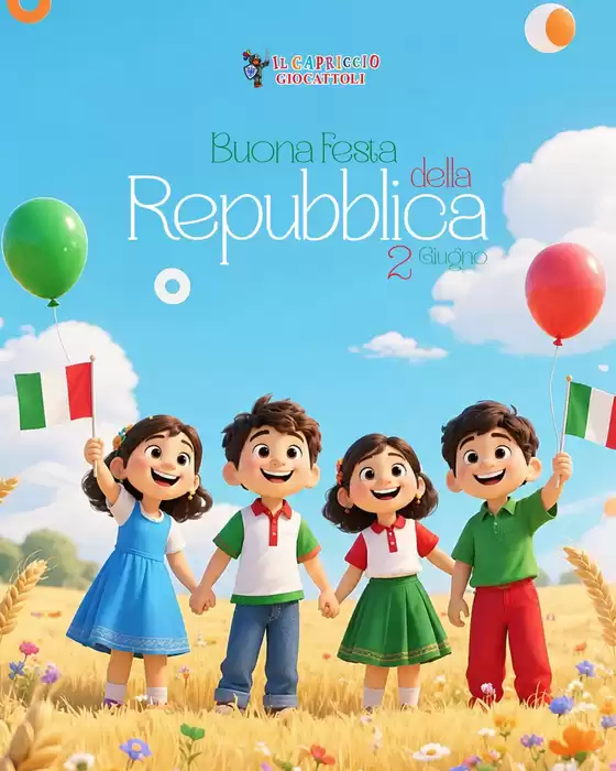 Volantino il Capriccio Giocattoli | Offerte il Capriccio Giocattoli | 2026-06-02T00:00:00.000Z - 2026-06-02T00:00:00.000Z