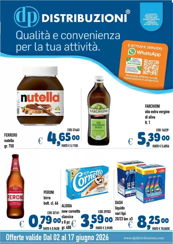 Volantino Del Prete Alimentari | Qualita e convenienza per la tua attivita | 2026-06-02T00:00:00.000Z - 2026-06-17T00:00:00.000Z