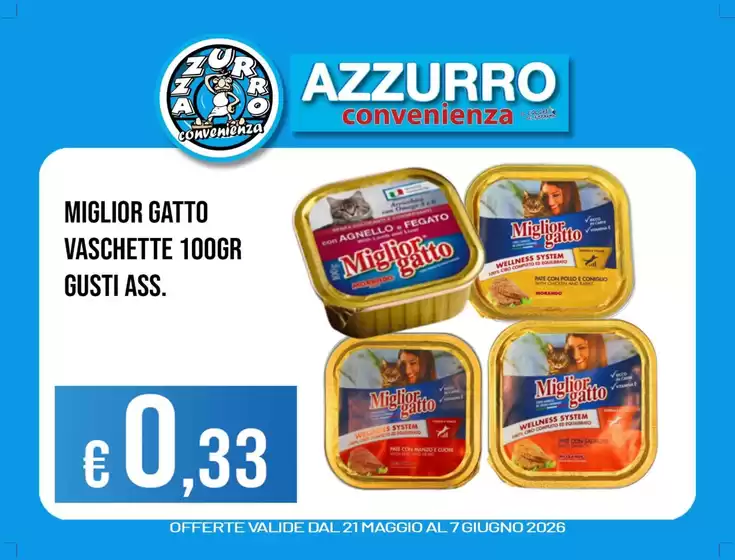 Volantino Azzurro Convenienza | Offerte valide dal 21 maggio al 7 giugno 2026 | 2026-05-21T00:00:00.000Z - 2026-06-07T00:00:00.000Z
