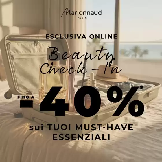 Volantino Marionnaud | Beauty check-in | 2026-06-02T00:00:00.000Z - 2026-06-14T00:00:00.000Z