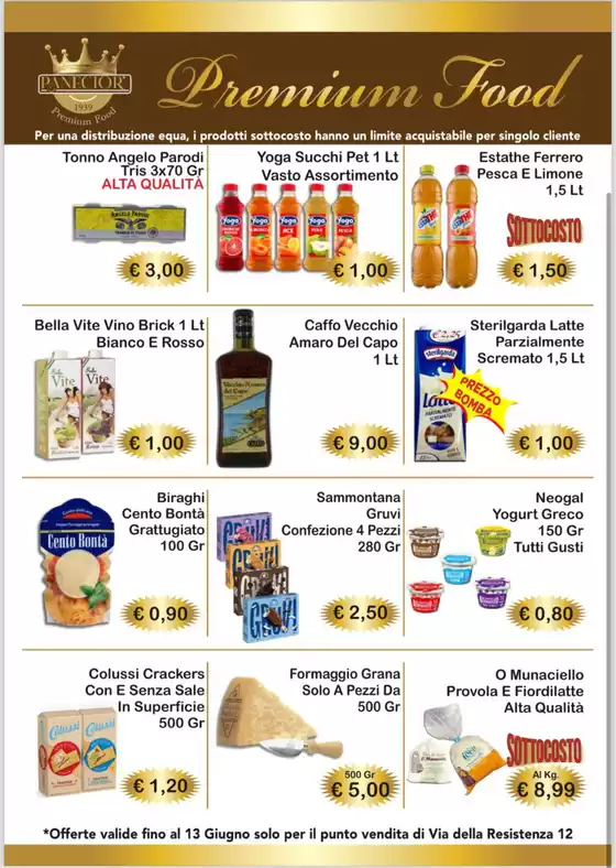 Volantino Malinconico Maxi Alimentari | Premium food | 2026-06-02T00:00:00.000Z - 2026-06-13T00:00:00.000Z