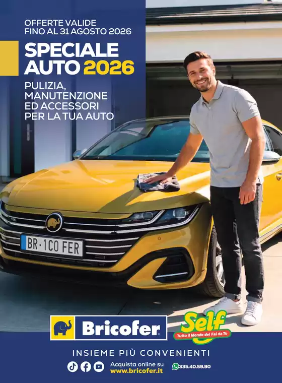Volantino Bricofer | Speciale auto 2026 | 2026-06-02T00:00:00.000Z - 2026-08-31T00:00:00.000Z