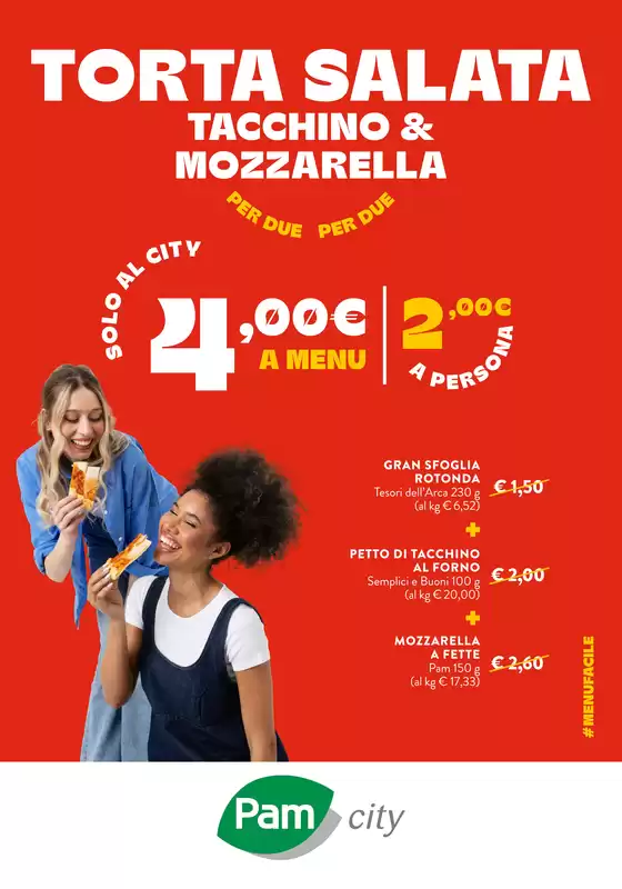 Volantino Pam Local | Torta salata tacchino e mozzarella | 2026-06-03T00:00:00.000Z - 2026-06-17T00:00:00.000Z