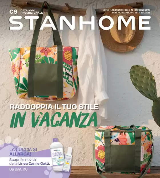 Volantino Stanhome a Samassi | Raddoppia il tuo stile in vacanza | 2026-06-03T00:00:00.000Z - 2026-06-19T00:00:00.000Z