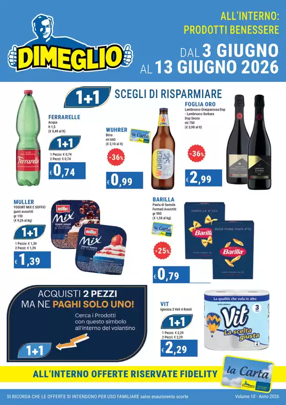 Volantino Dimeglio | DAL3 GIUGNO AL13 GIUGNO 2026 | 2026-06-03T00:00:00.000Z - 2026-06-13T00:00:00.000Z