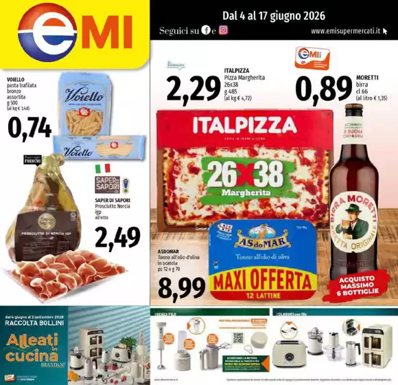 Volantino Emi | Dal 4 al 17 giugno 2026 | 2026-06-04T00:00:00.000Z - 2026-06-17T00:00:00.000Z
