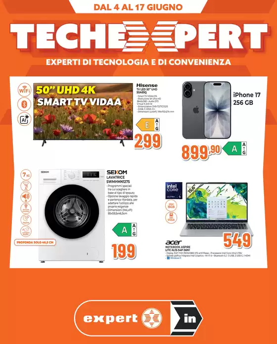 Volantino Extracoop | Techexpert | 2026-06-04T00:00:00.000Z - 2026-06-17T00:00:00.000Z