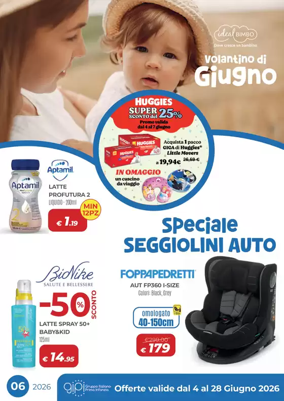Volantino Ideal Bimbo | Offerte Ideal Bimbo | 2026-06-04T00:00:00.000Z - 2026-06-28T00:00:00.000Z