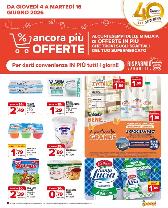 Volantino Iperal | Ancora più offerte | 2026-06-04T00:00:00.000Z - 2026-06-16T00:00:00.000Z