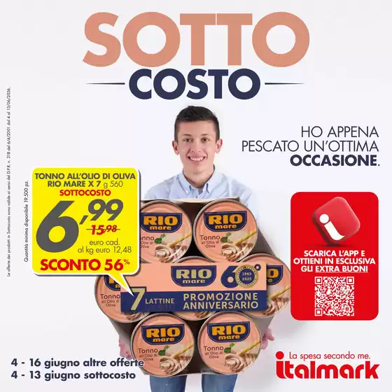 Volantino Italmark | Sottocosto | 2026-06-04T00:00:00.000Z - 2026-06-16T00:00:00.000Z