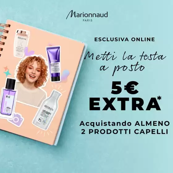 Volantino Marionnaud a San Gregorio da Sassola | 5 euro EXTRA | 2026-06-04T00:00:00.000Z - 2026-06-07T00:00:00.000Z