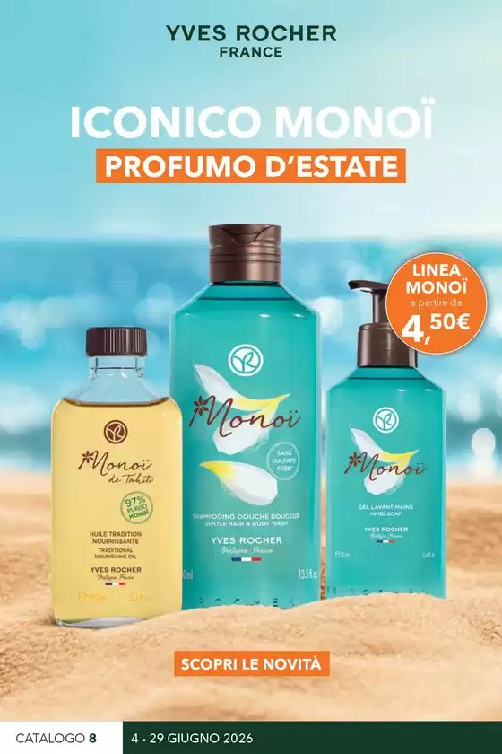 Volantino Yves Rocher a None | PROFUMO D’ESTATE | 2026-06-04T00:00:00.000Z - 2026-06-29T00:00:00.000Z