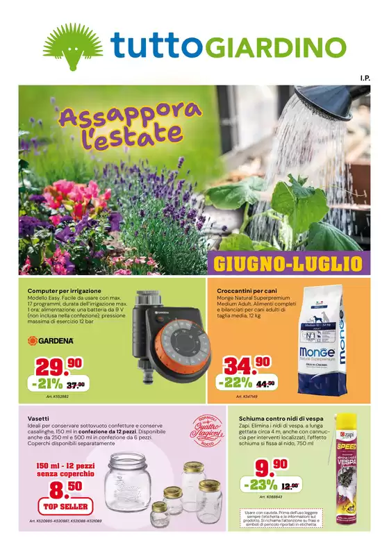 Volantino TuttoGiardino | Giugno-Luglio | 2026-06-01T00:00:00.000Z - 2026-07-31T00:00:00.000Z