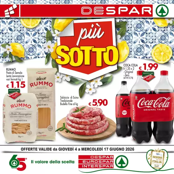 Volantino Despar | Piu Sotto | 2026-06-04T00:00:00.000Z - 2026-06-17T00:00:00.000Z