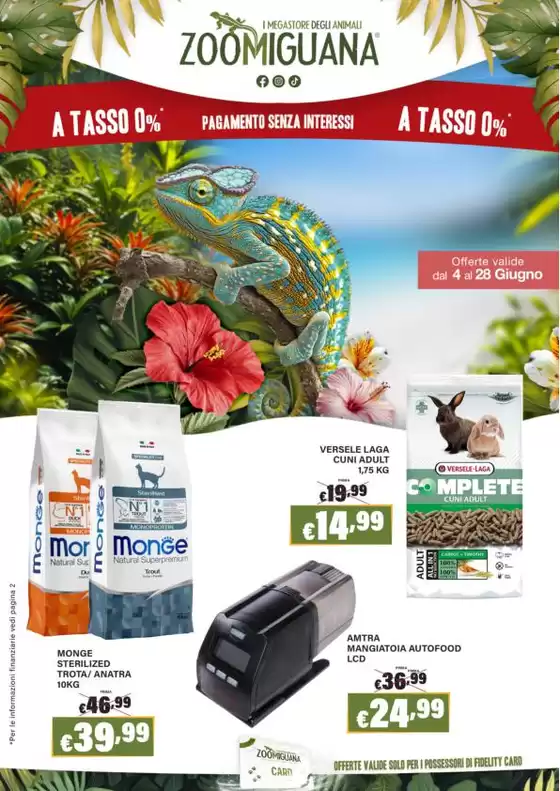 Volantino Zoomiguana a Murialdo | Volantino Zoomiguana | 2026-06-04T00:00:00.000Z - 2026-06-28T00:00:00.000Z