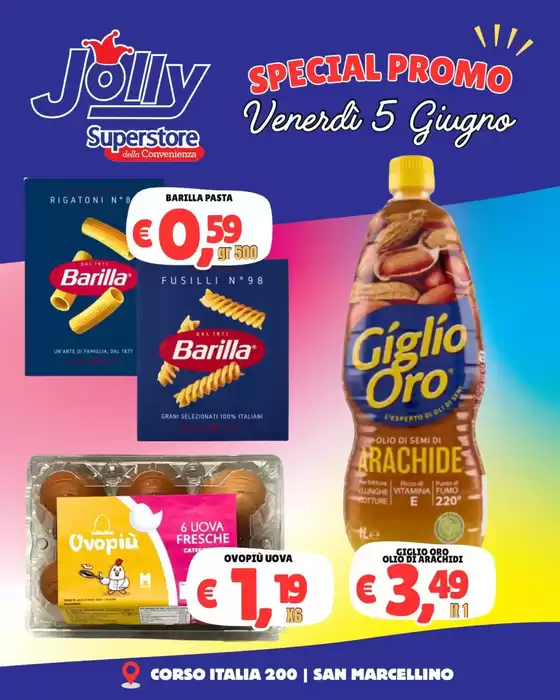 Volantino Jolly Market | Special promo | 2026-06-05T00:00:00.000Z - 2026-06-05T00:00:00.000Z