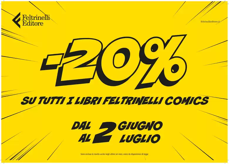 Volantino Ubik | Su tutti i libri feltrinelli comics | 2026-06-02T00:00:00.000Z - 2026-07-02T00:00:00.000Z
