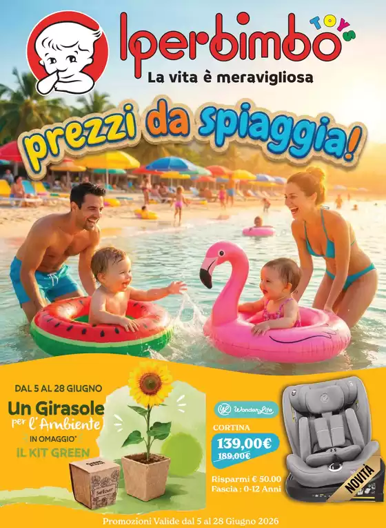 Volantino Iperbimbo a Voghera | Prezzi da spiaggia! | 2026-06-05T00:00:00.000Z - 2026-06-28T00:00:00.000Z