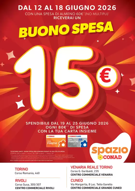 Volantino Spazio Conad a Chieri | CONVIENE MOLTO MOLTO DI PIÙ | 2026-06-12T00:00:00.000Z - 2026-06-18T00:00:00.000Z