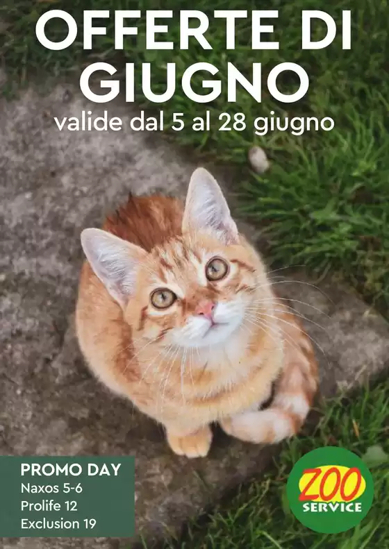 Volantino Zoo Service | Volantino Zoo Service | 2026-06-05T00:00:00.000Z - 2026-06-28T00:00:00.000Z