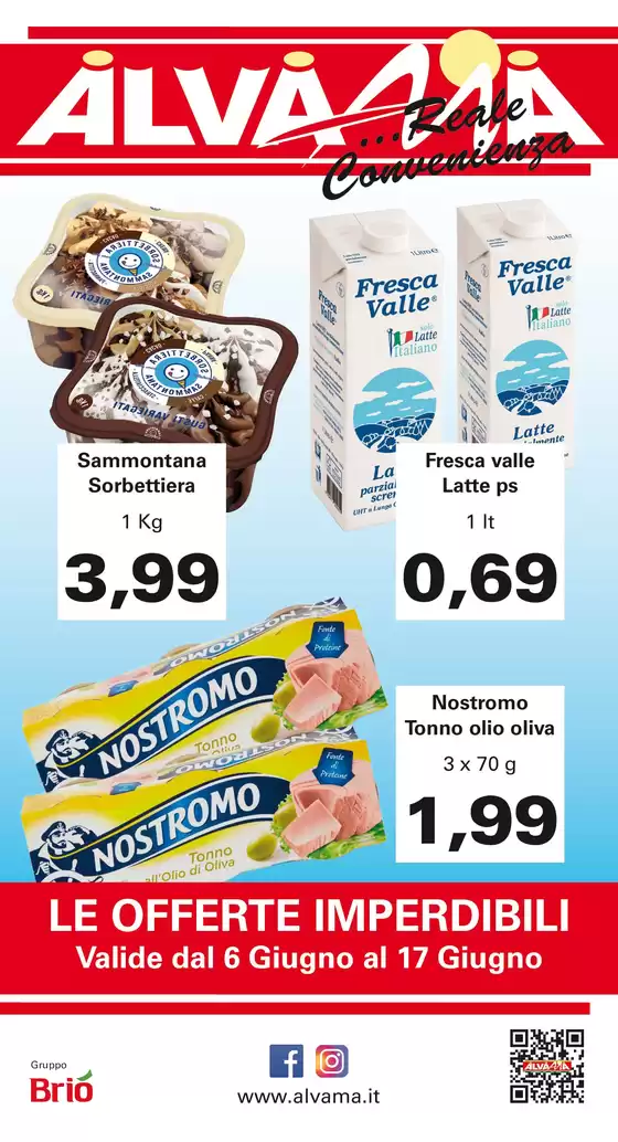 Volantino Alvama | Le offerte imperdibili | 2026-06-06T00:00:00.000Z - 2026-06-17T00:00:00.000Z