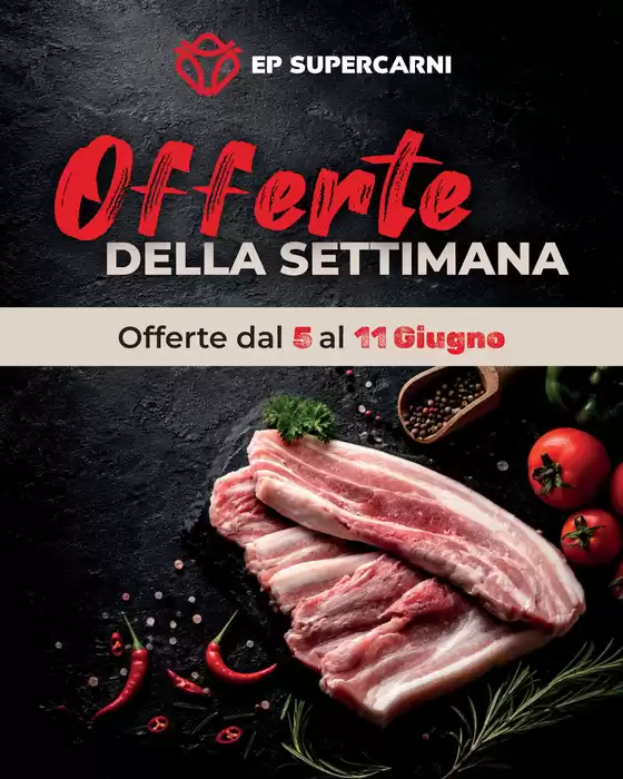 Volantino EP Supercarni | Offerte della settimana | 2026-06-05T00:00:00.000Z - 2026-06-11T00:00:00.000Z