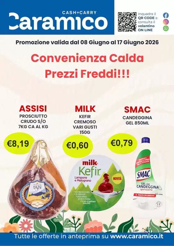 Volantino Caramico | Convenienza Calda Prezzi Freddi!!! | 2026-06-08T00:00:00.000Z - 2026-06-17T00:00:00.000Z
