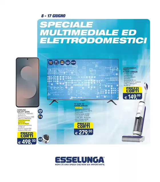 Volantino Esselunga | Multimediale | 2026-06-08T00:00:00.000Z - 2026-06-17T00:00:00.000Z