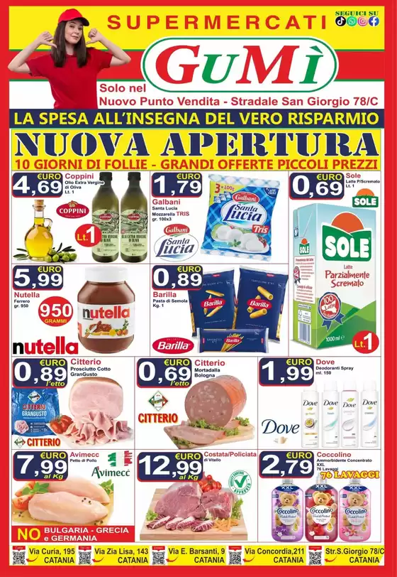 Volantino GuMì Supermercati | Nuova apertura | 2026-06-08T00:00:00.000Z - 2026-06-16T00:00:00.000Z