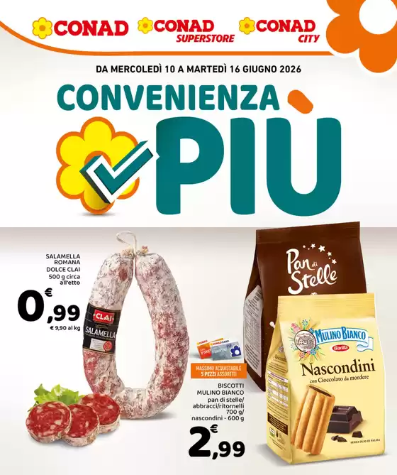 Volantino Conad | Convenienza Più | 2026-06-10T00:00:00.000Z - 2026-06-16T00:00:00.000Z