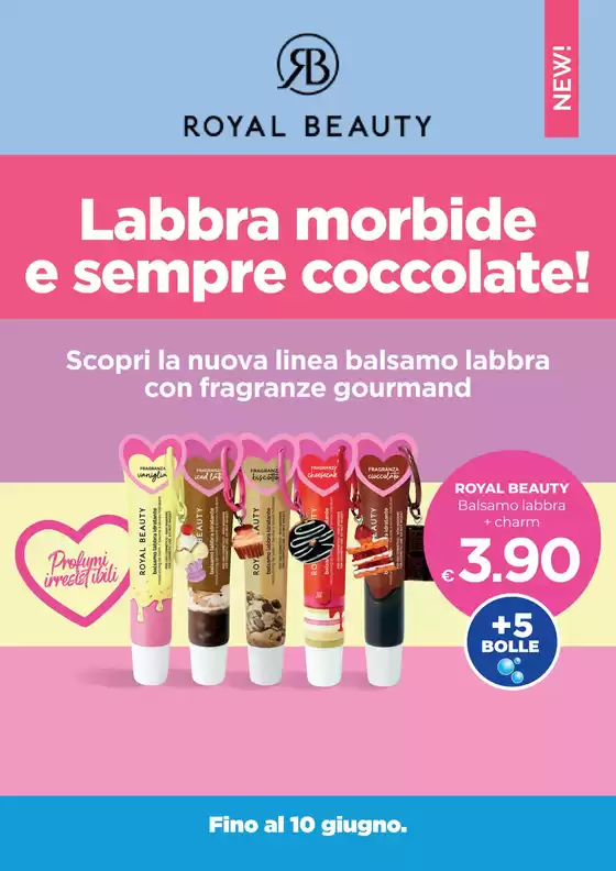Volantino Acqua & Sapone | Royal beauty | 2026-06-08T00:00:00.000Z - 2026-06-10T00:00:00.000Z