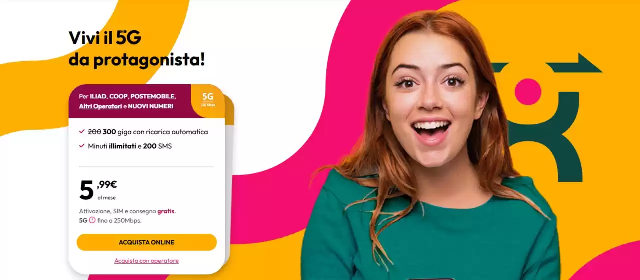 Volantino Kena Mobile | Vivi il 5G da protagonista! | 2026-06-08T00:00:00.000Z - 2026-06-22T00:00:00.000Z