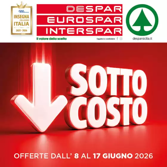 Volantino Interspar | Sottocosto | 2026-06-08T00:00:00.000Z - 2026-06-17T00:00:00.000Z