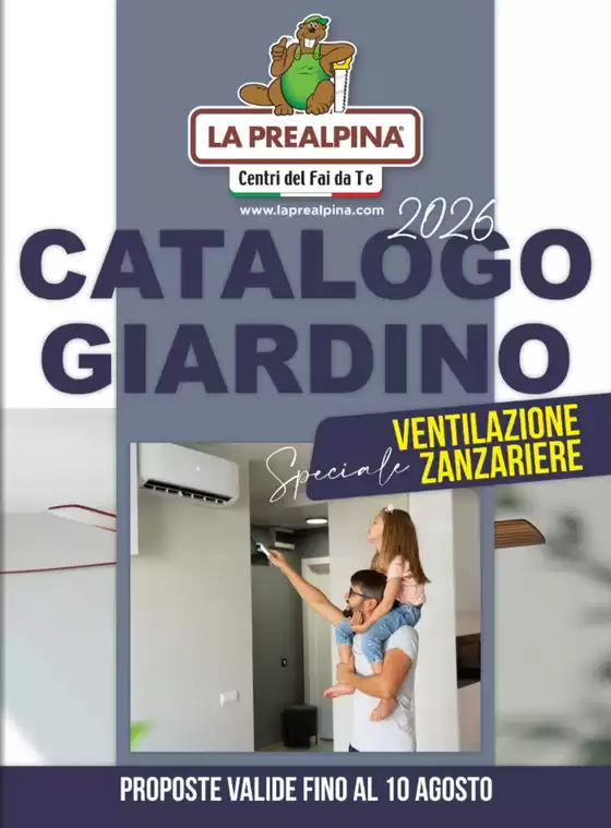 Volantino La Prealpina | Speciale ventilazione zanzariere | 2026-06-08T00:00:00.000Z - 2026-08-10T00:00:00.000Z