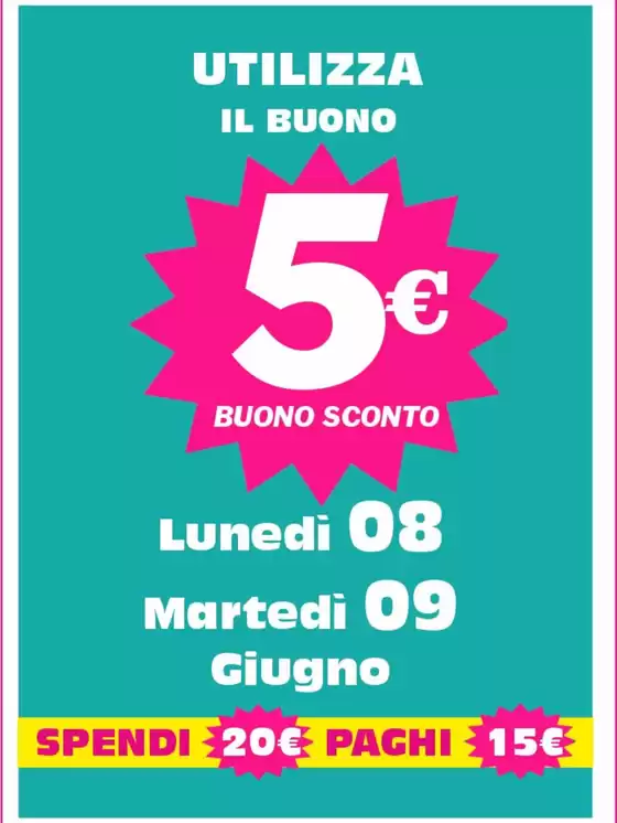 Volantino Euro Shop | Utilizza il buono | 2026-06-08T00:00:00.000Z - 2026-06-09T00:00:00.000Z