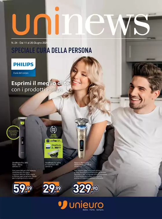 Volantino Unieuro | Speciale Cura Persona da Unieuro! | 2026-06-11T00:00:00.000Z - 2026-06-26T00:00:00.000Z