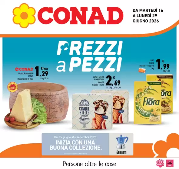 Volantino Conad a Mezzocorona | Prezzi a pezzi | 2026-06-16T00:00:00.000Z - 2026-06-29T00:00:00.000Z