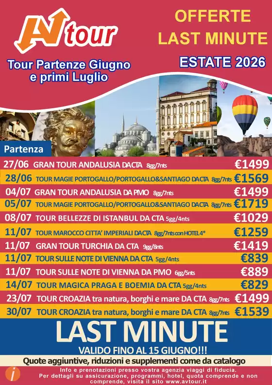 Volantino Av Tour a Tesimo | Estate 2026 | 2026-06-09T00:00:00.000Z - 2026-06-15T00:00:00.000Z