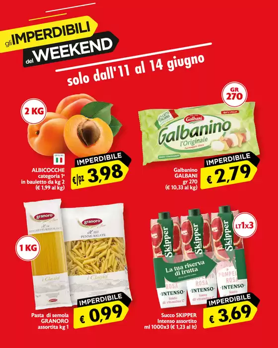 Volantino Maxì Family | Imperdibili del Weekend | 2026-06-11T00:00:00.000Z - 2026-06-14T00:00:00.000Z