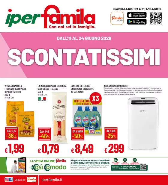 Volantino Iperfamila | SCONTATISSIMI | 2026-06-11T00:00:00.000Z - 2026-06-24T00:00:00.000Z
