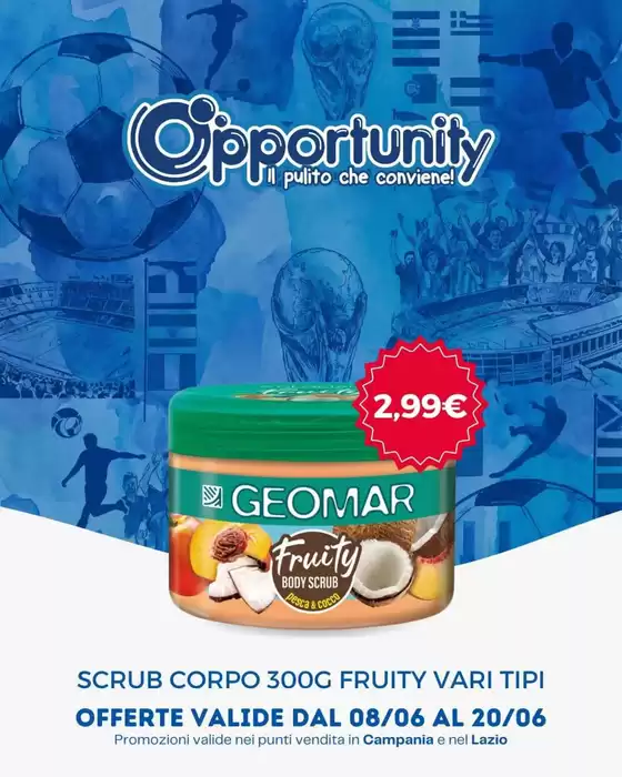 Volantino Opportunity Shop | Offerte valide dal 08/06 al 20/06 | 2026-06-08T00:00:00.000Z - 2026-06-20T00:00:00.000Z