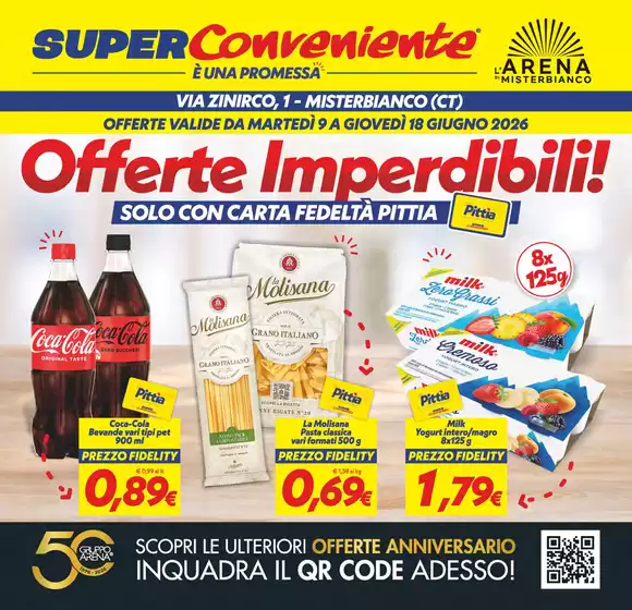 Volantino SuperConveniente | Offerte imperdibili! | 2026-06-09T00:00:00.000Z - 2026-06-18T00:00:00.000Z