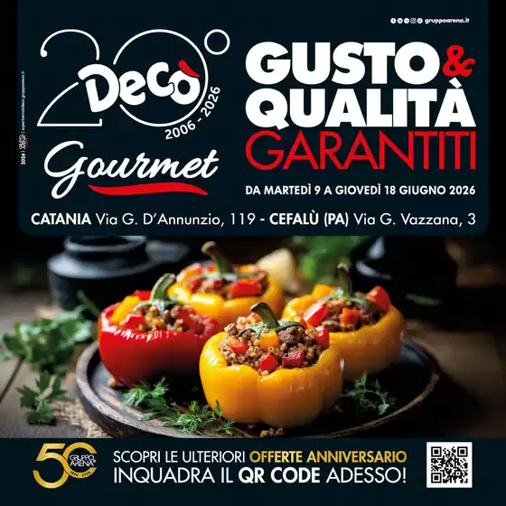 Volantino Decò | Gusto & qualita garantiti | 2026-06-09T00:00:00.000Z - 2026-06-18T00:00:00.000Z
