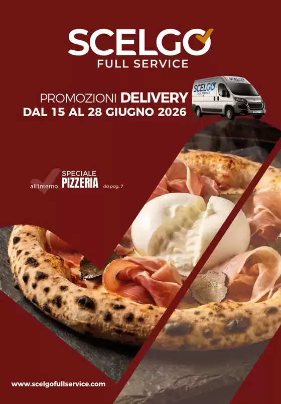 Volantino Scelgo | Promozioni delivery | 2026-06-15T00:00:00.000Z - 2026-06-28T00:00:00.000Z