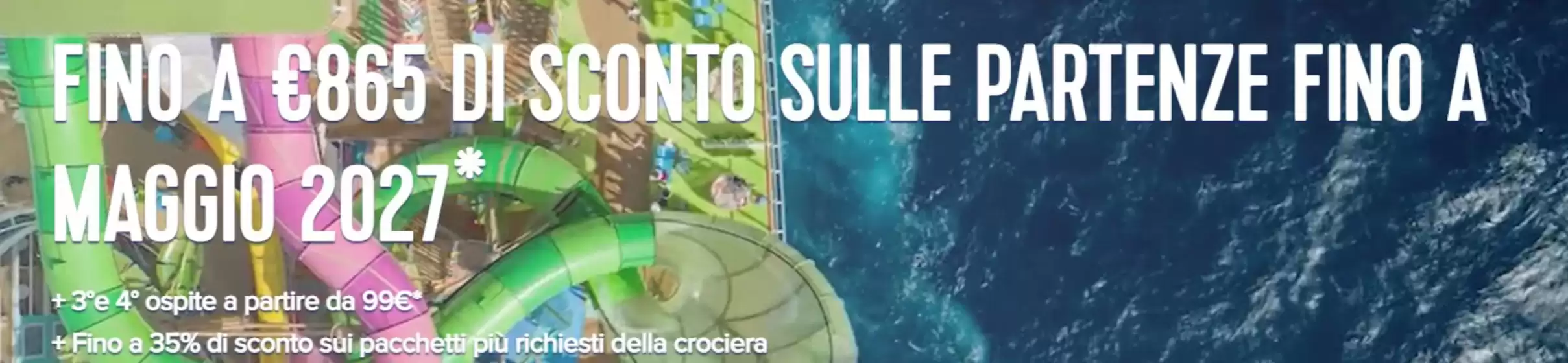 Volantino Royal Caribbean a Milano | Fino a €865 di sconto | 2026-06-09T00:00:00.000Z - 2026-06-11T00:00:00.000Z