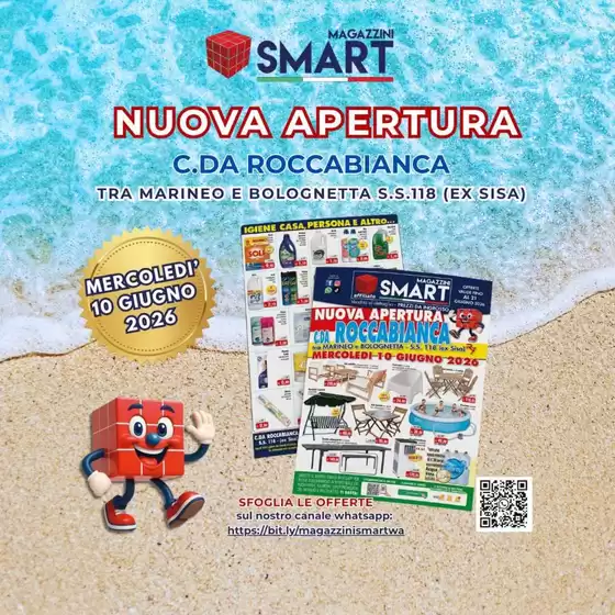 Volantino Magazzini Smart | Offerte valide fino al 21 giugno 2026 | 2026-06-10T00:00:00.000Z - 2026-06-21T00:00:00.000Z