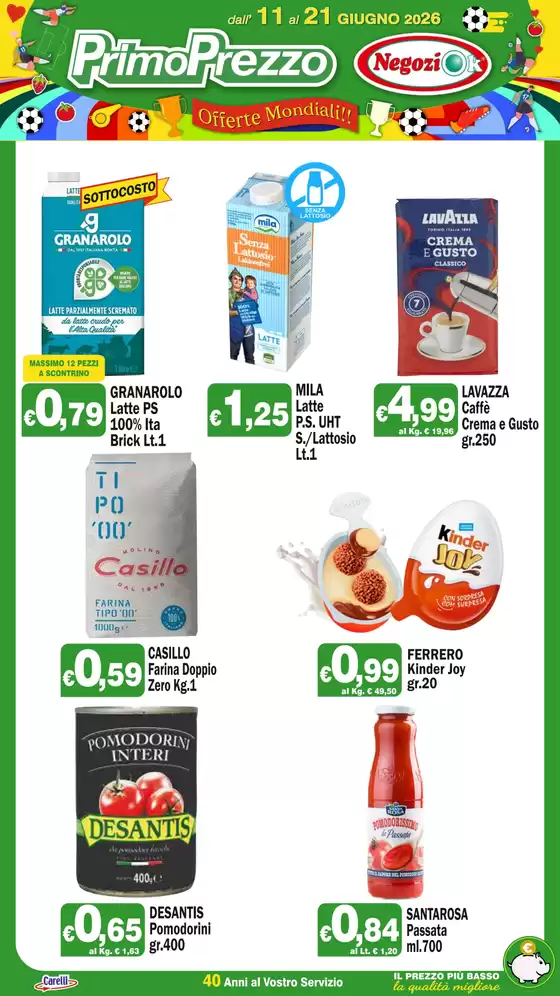 Volantino PrimoPrezzo | Offerte mondiali | 2026-06-11T00:00:00.000Z - 2026-06-21T00:00:00.000Z