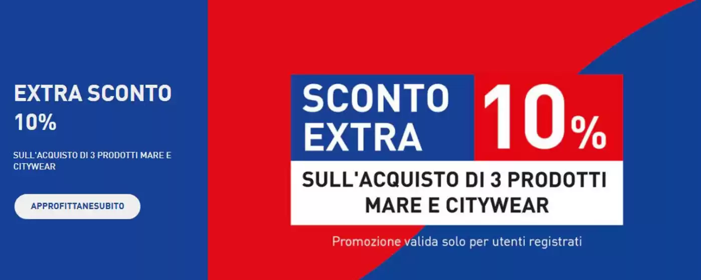 Volantino Intersport | Sconto Extra 10% | 2026-06-10T00:00:00.000Z - 2026-06-30T00:00:00.000Z
