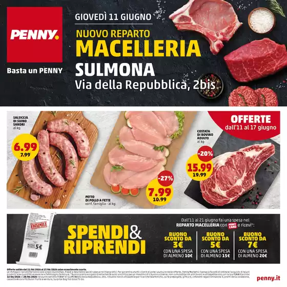 Volantino PENNY | Nuovo reparto | 2026-06-11T00:00:00.000Z - 2026-06-17T00:00:00.000Z